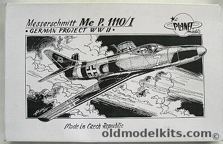 Planet Models 1/72 Messerschmitt Me P.1110/I (P-1110), 003 plastic model kit